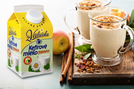 Podzimní jablečný koktejl